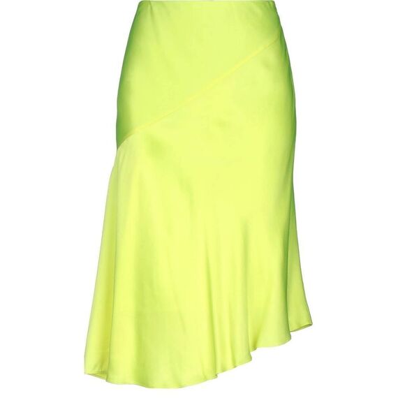 Helmut Lang satin midi skirt 8 M - Picture 4 of 14